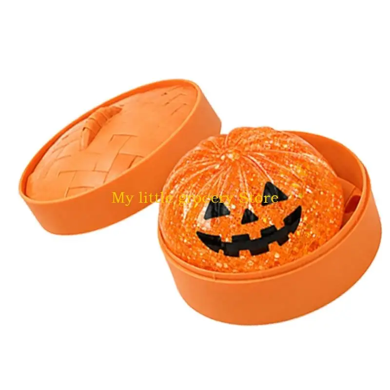 D5BD Seasonal Round Case Toy with Gentle Squeeze for Desk Break Use