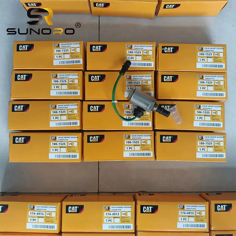 950G 962G 966G 휠 로더용 솔레노이드 밸브 1744913 (솔레노이드 밸브 174-4913)