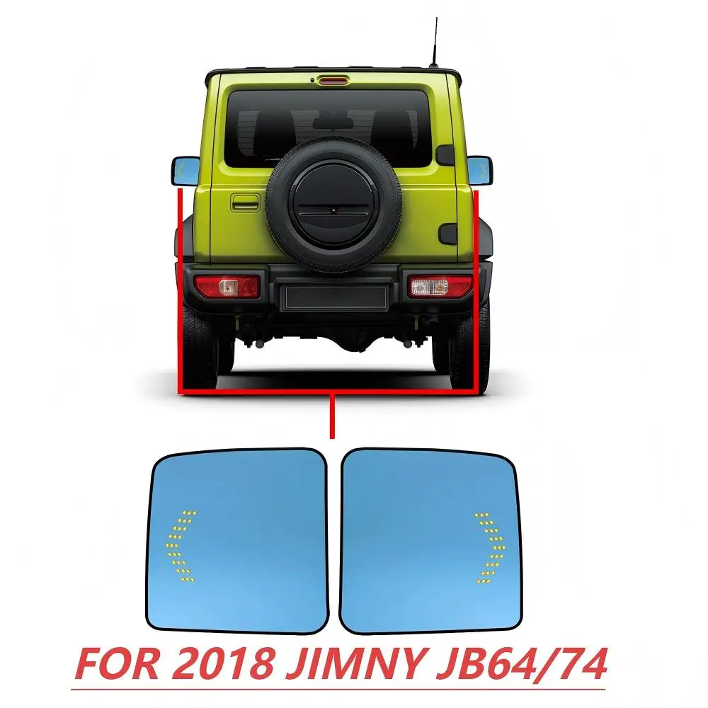 для Suzuki Jimny Japan JB64/74 2018-2026 YCL Заводская цена Подходит для зеркала заднего вида с подогревом, сверхшироким углом обзора и защитой от запотевания