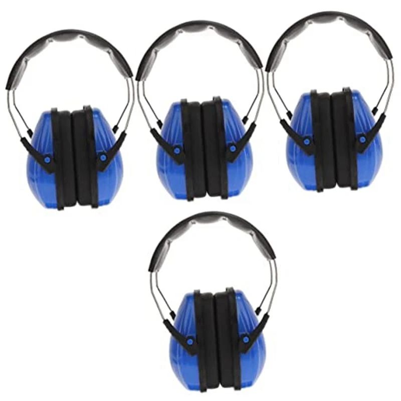 NEW-4 Pcs Protective Anti-Noise Noise-Cancelling Earmuffs Sleep Learning Noise-Cancelling Headphones Student Soundproof Earmuffs