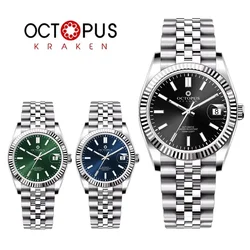 Octopus Kraken 2024 Luxury Automatic Mechanical Men's Watches OCT-0015 PT5000 Stainless Steel Sapphire Waterproof reloj hombre