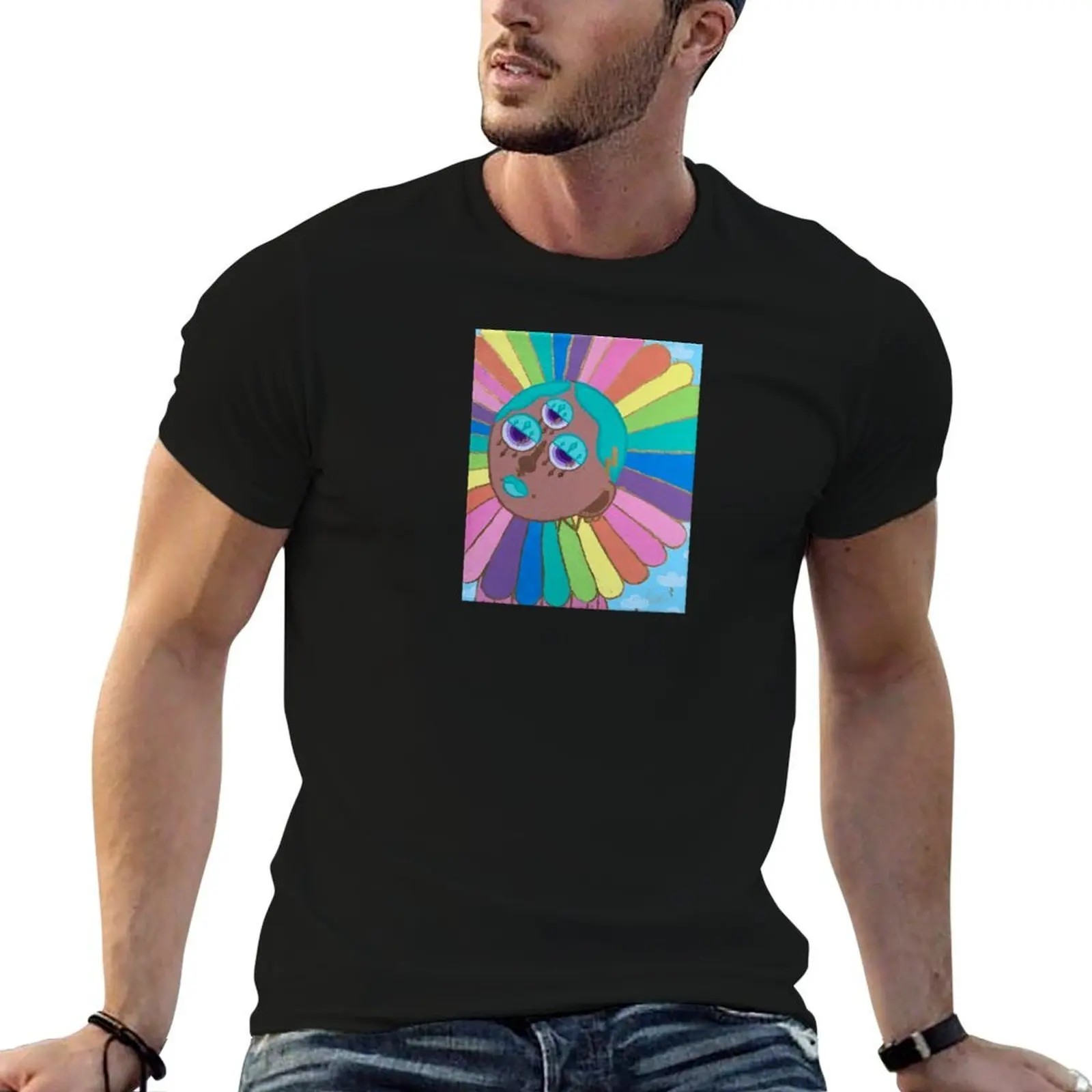 The Right Contemplates T-Shirt T-shirt basique confortable à col rond