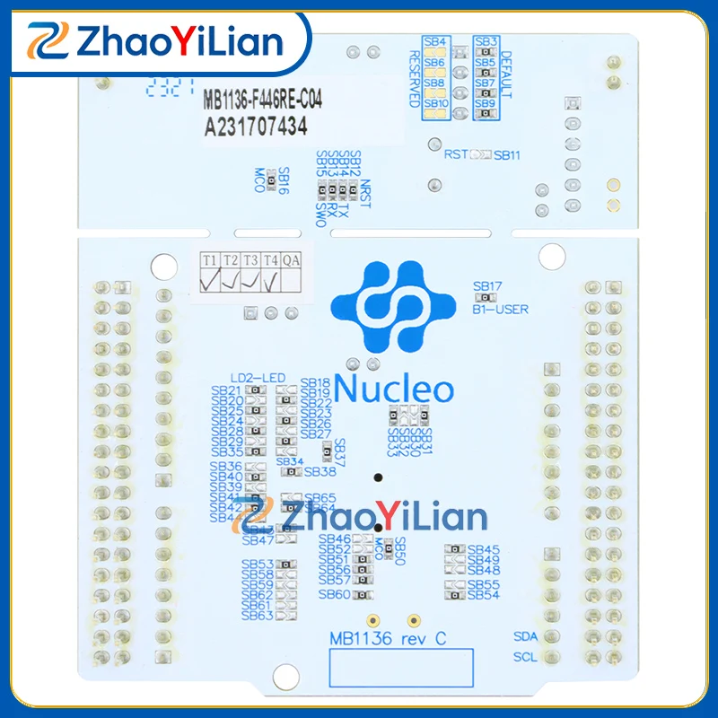 For NUCLEO-F103RB STM32F103RB Development Board STM32 Nucleo Evaluation Kit Cortex M3