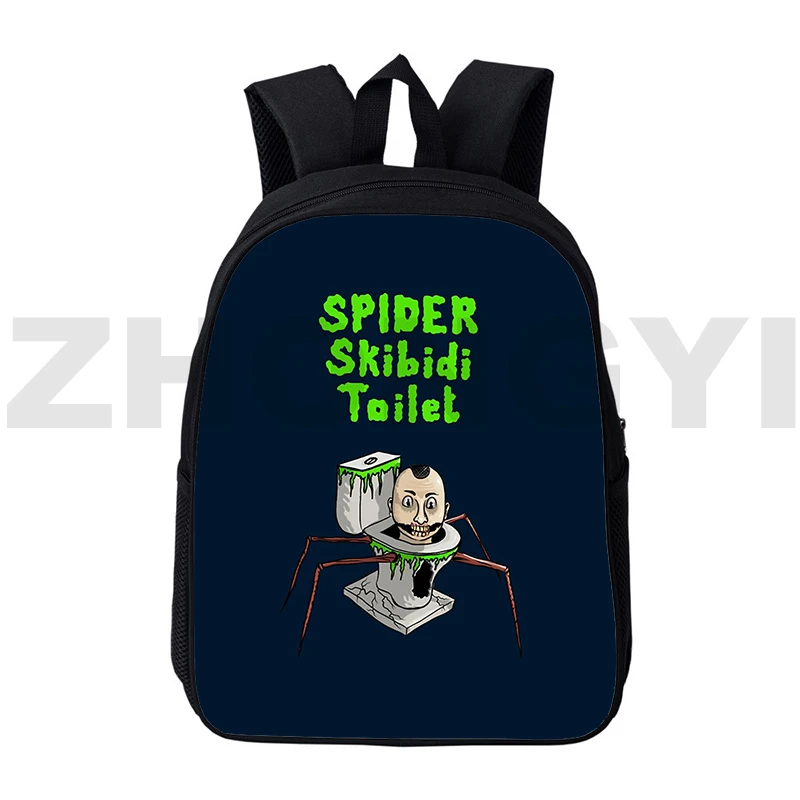 

Trend Skibidi Toilet Backpack Women Travel Leisure Bag 12/16 Inch Cartoon Skibidi Toilet Kindergarten Primary School Bag Bookbag