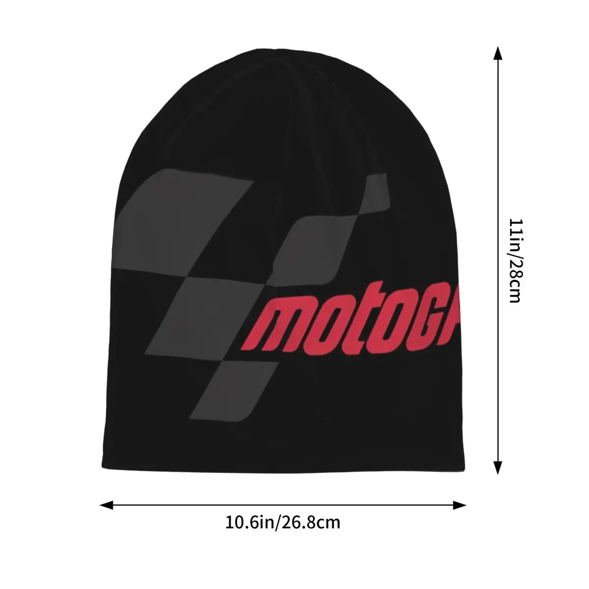 قبعات Moto GP Logo Essential Skullies Beanies قبعات دافئة للخريف والشتاء في الهواء الطلق قبعات محبوكة للجنسين والكبار #2