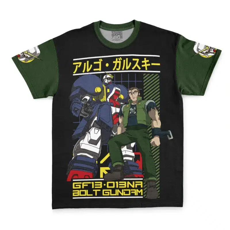 Mobile Fighter G Gundam Shining Gundam GF13-017NJ Quick Dry Breathable Anime T-Shirt For Men Women Kids Summer Sports Streetwear