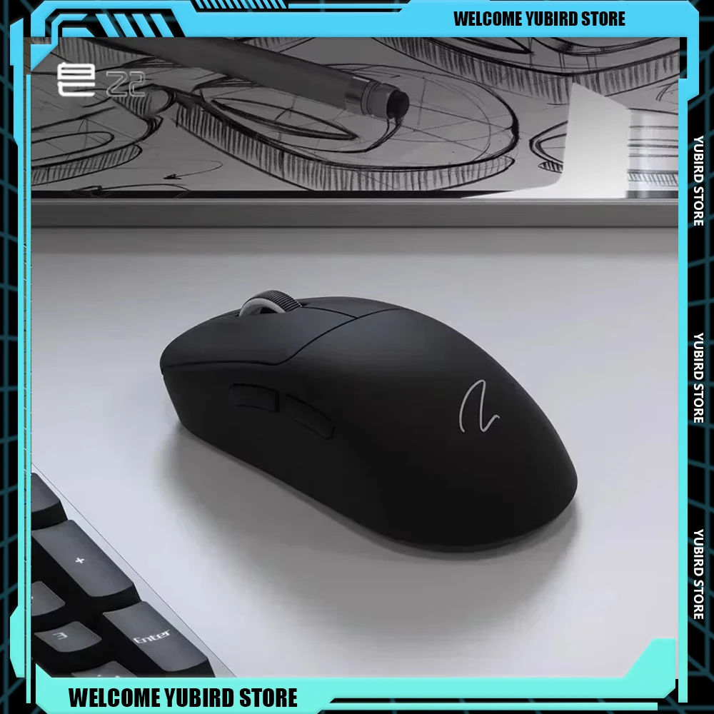 Zaopin Z2 Customize Computer Gaming Mice Tri-Mode Lightweight Wireless Mouse Paw3395 4k Return E-Sports Mouse Gaming Accessories