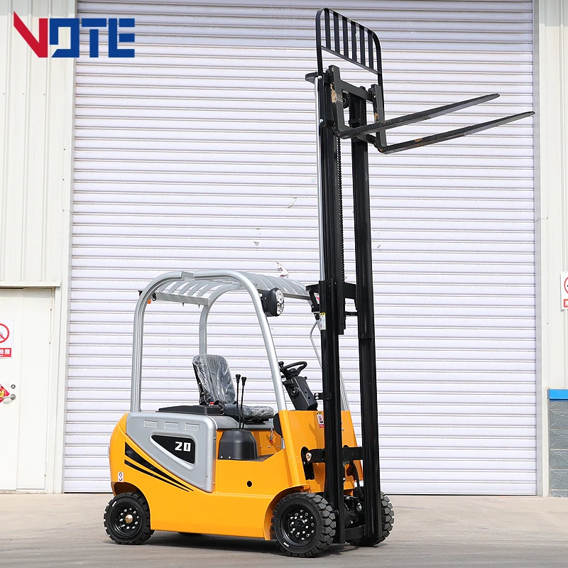 4 Wheel Electric Forklift Truck Pallet Forklift Operator Work 1.5ton 2ton 3ton 3.5ton Electric Forklift For 5 M Height