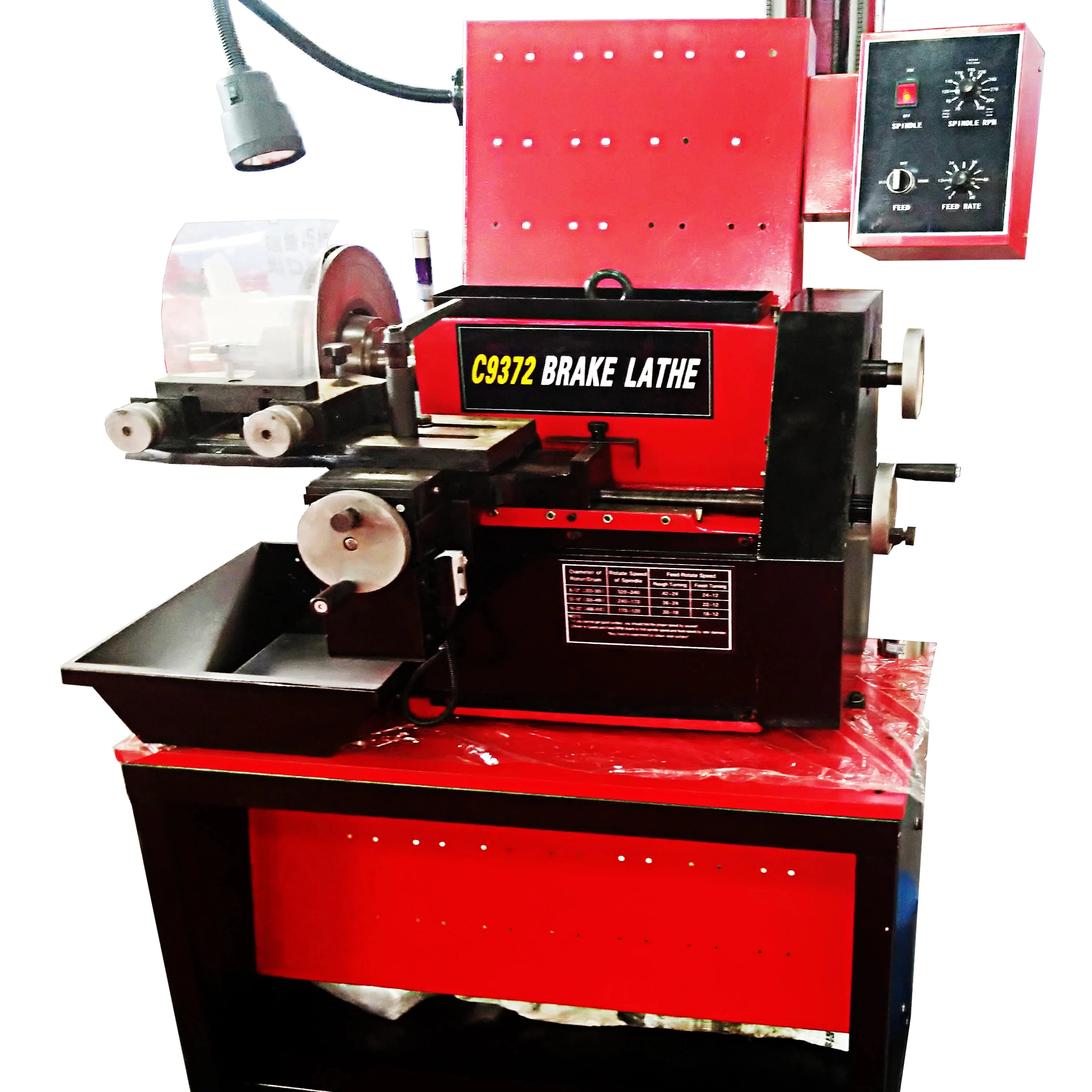 

C9372 China Good Quality Brake Disc Skimming Machine Brake Lathe Machine Car Disk Machine