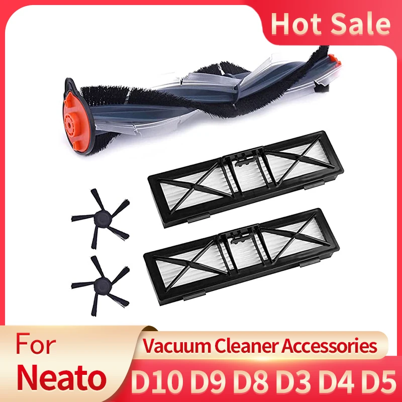 Replacement Parts Compatible with Neato Botvac Connected Series D10 D9 D8 D3 D4 D5 D6 D7 and D Series D75 D80 D85 Accessories