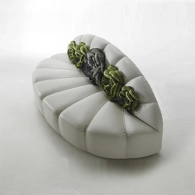 

Modern simple and stylish flower petal sofa