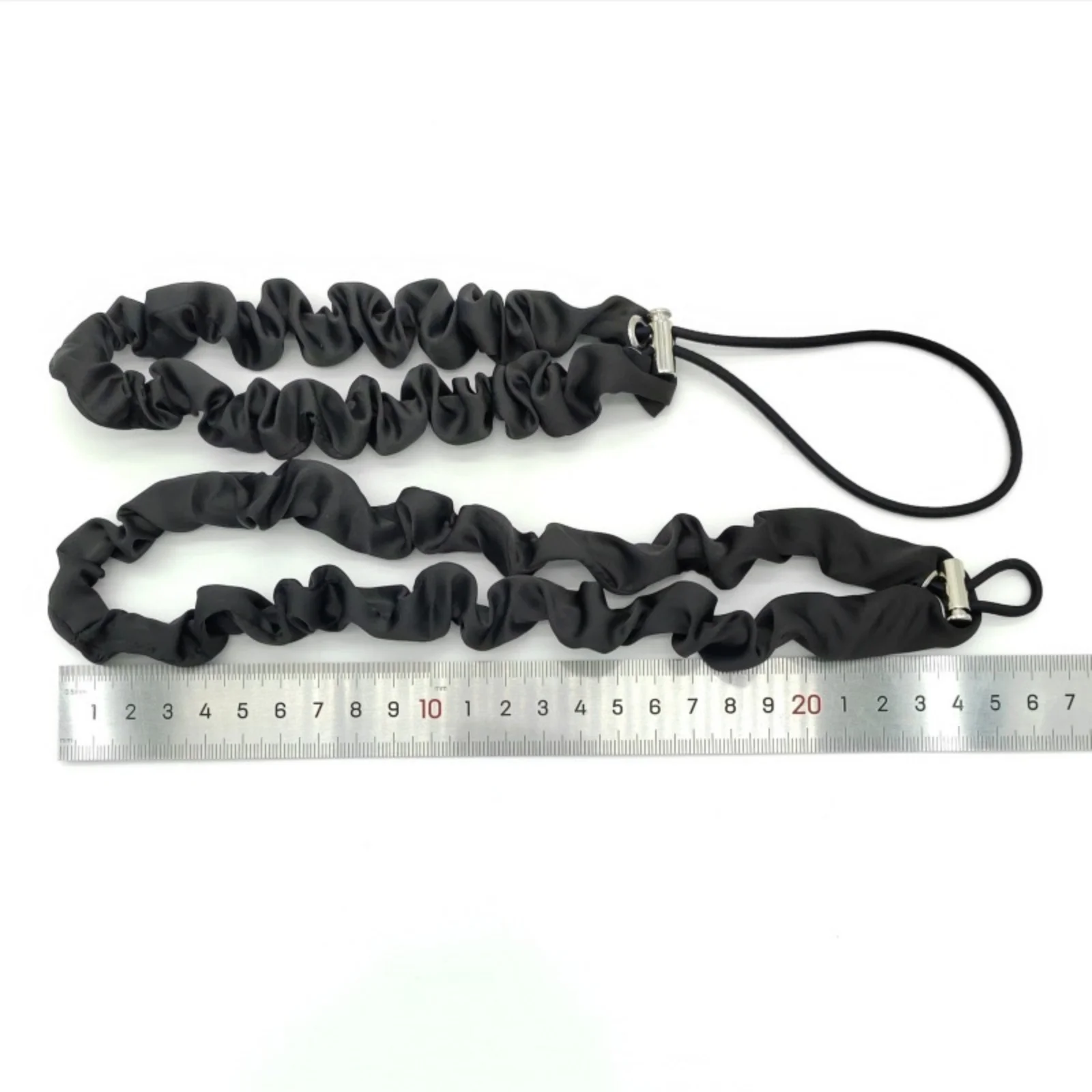 1 x verstellbare Satin-Haargummis, Kordelzug-Design, modisches Stirnband für afrikanische Puff-Frisuren, hochwertiger Haarschmuck – Detail 5