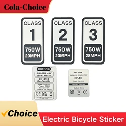 PVC Sticker Electric Bicycle Sticker Bafang Motor Label Sticker For BAFANG 36V 250W/48V 750W01/BBSHD E-bike Accessories