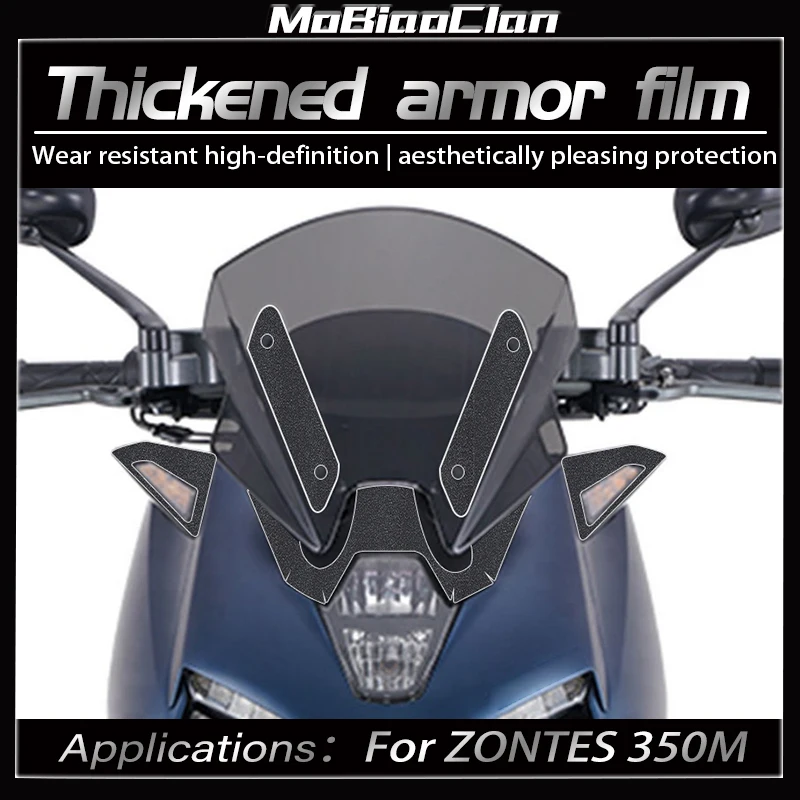 

Для ZONTES 350M ZT 350 M 350 мотоциклетная утолщенная броня, наклейка, защитная пленка для тела, наклейки на топливный бак, противоизносные аксессуары