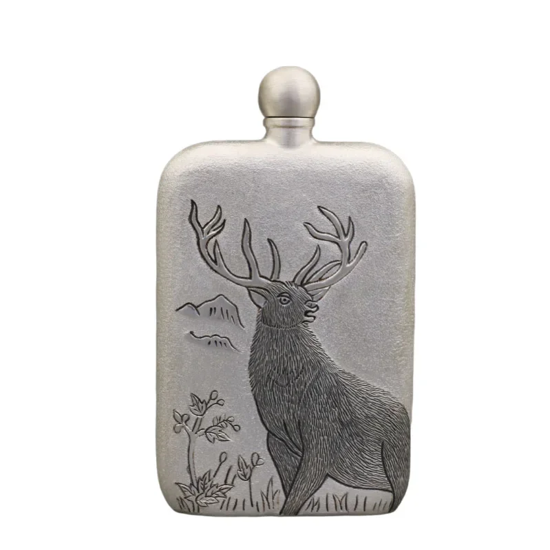 

Simple deer, marching pot, wine jug, kettle, portable wine set