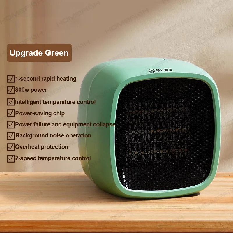 1200 واط سخان كهربائي PTC التدفئة السريعة سطح المكتب سخان الهواء الدافئ توفير الطاقة دفئا مروحة دفئا آلة مكتب منزلي مروحة مسخن الهواء #4