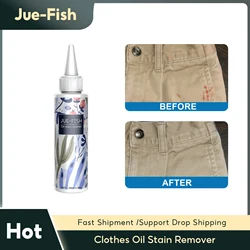 Clothes Oil Stain Remover Dust Cleaner Stubborn Dirt Oil Cleaning Washing Multipurpose Laundry Degreasing Agent for Fabric Cloth