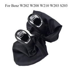 5 6 Speed Car Gear Shift Knob For Mercedes Benz C-Class W202 W208 E-Class W210 W203 S203 / W245 W169 (2004-2012)/ W168 (97-04)