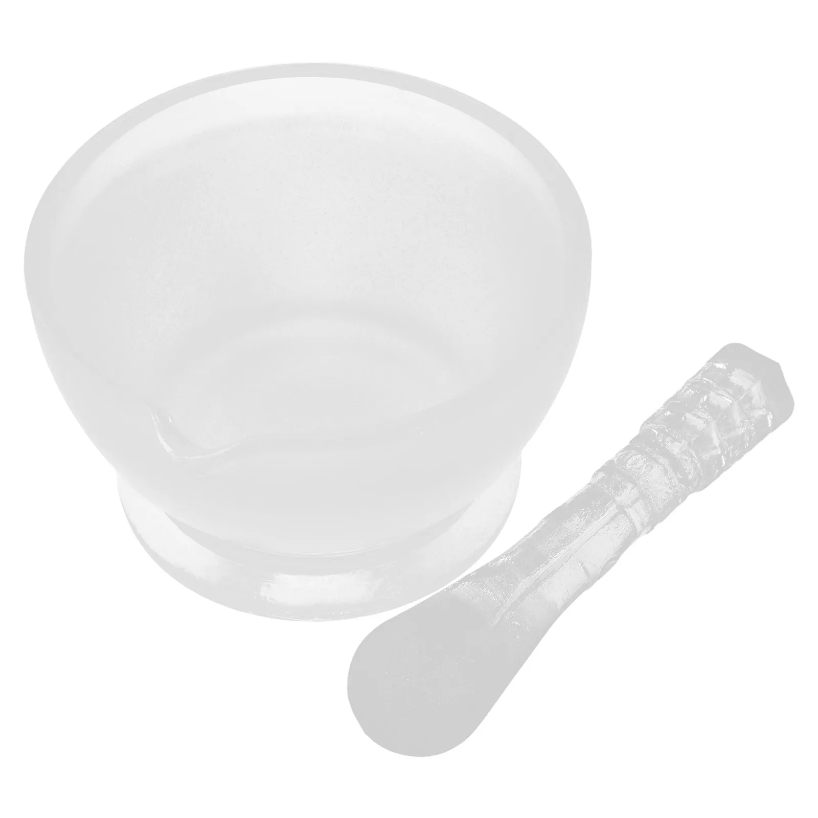 

1Set Pigment Grinder Glass Grinding Pestle Artist Manual Grinder Bowl Pigment Pestle Tool for Art Painting Household Pot