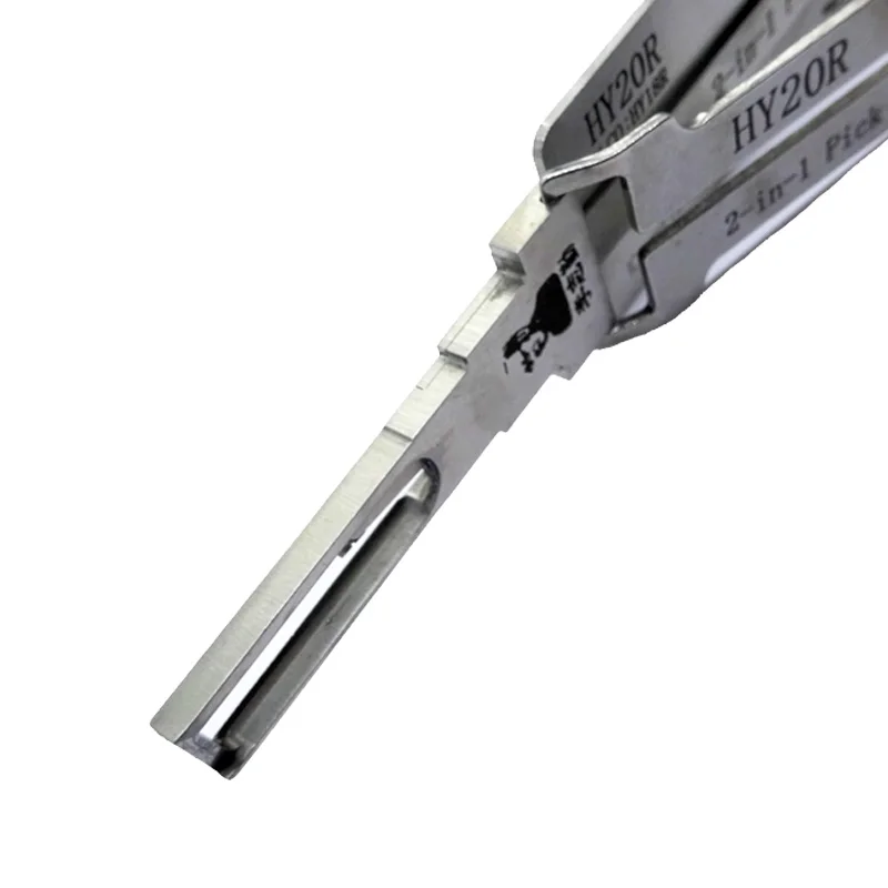 Lishi 2 in 1 HY20R Lock Pick Decoder Ignition Car door open for Hyundai and Kia Models Vertical milling