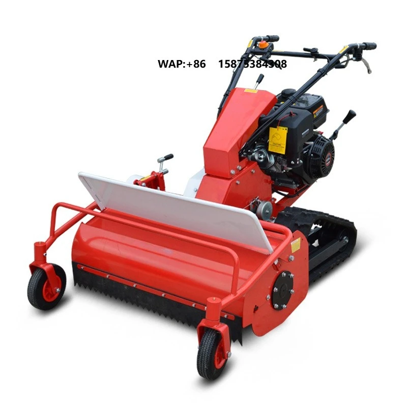 Remote Control Lawn Mower Crawler Mini Walk Behind Lawn Mower Mowing Width Zero Turn Lawn Mower Robot
