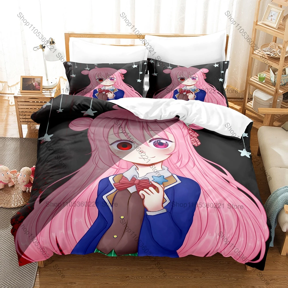 Happy Sugar Life Anime Bedding Set 3PCS Duvet Cover Set For Fans Bedroom Home Decor Bed Linen All Sizes
