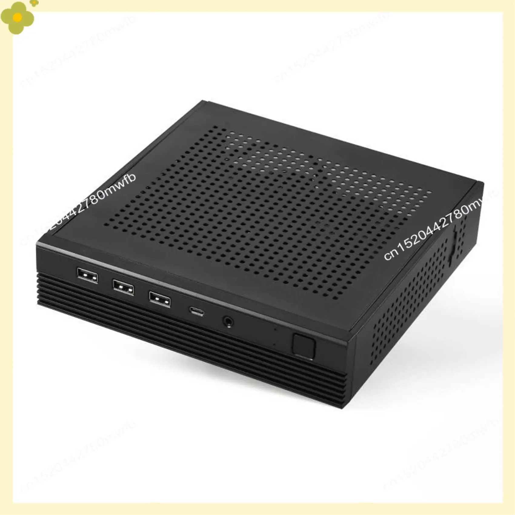 LDHL TX06 Desktop Mini ITX Case Mini Game Computer Chassis HTPC Chassis For MINI-ITX Ultra-Thin Motherboard