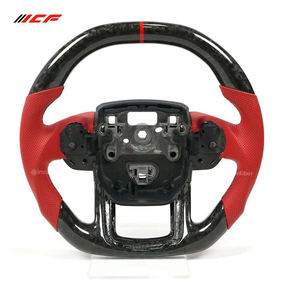

100% Real Carbon Fiber Forging Pattern Steering Wheel for Land Rover Range In Stock