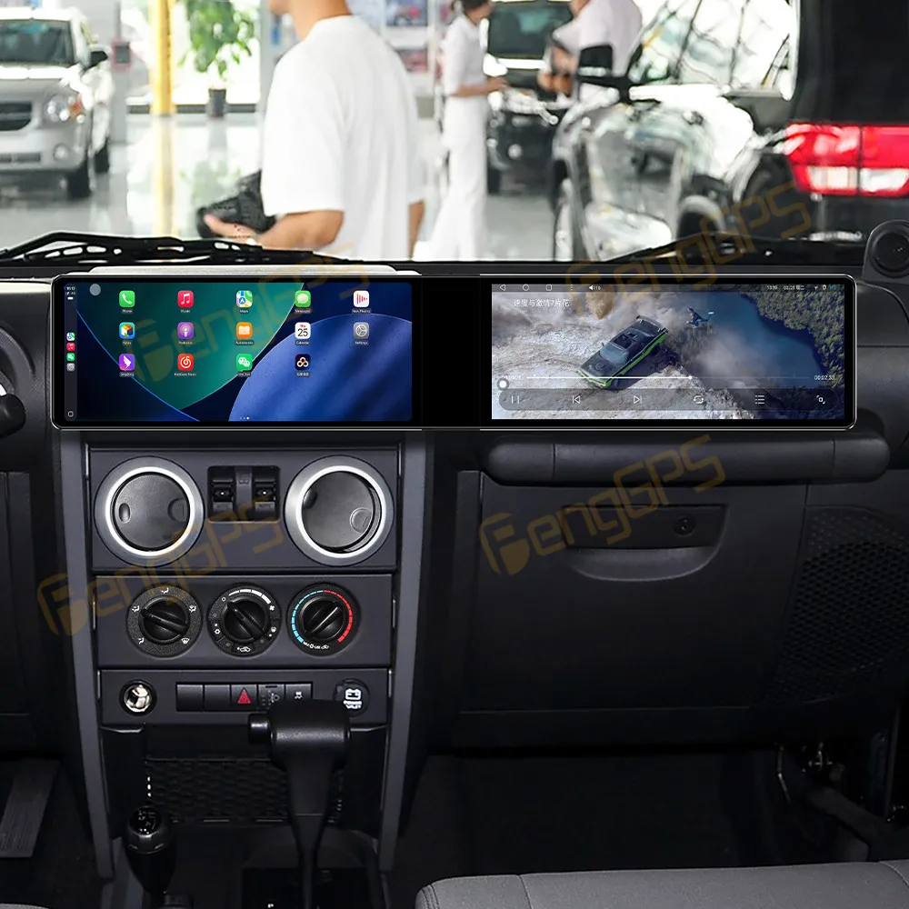 

Сенсорный автомобильный радиоприемник для Jeep Wrangler 2008-2010, Android GPS, мультимедийная система, автомагнитола, стерео-ресивер, головное устройство