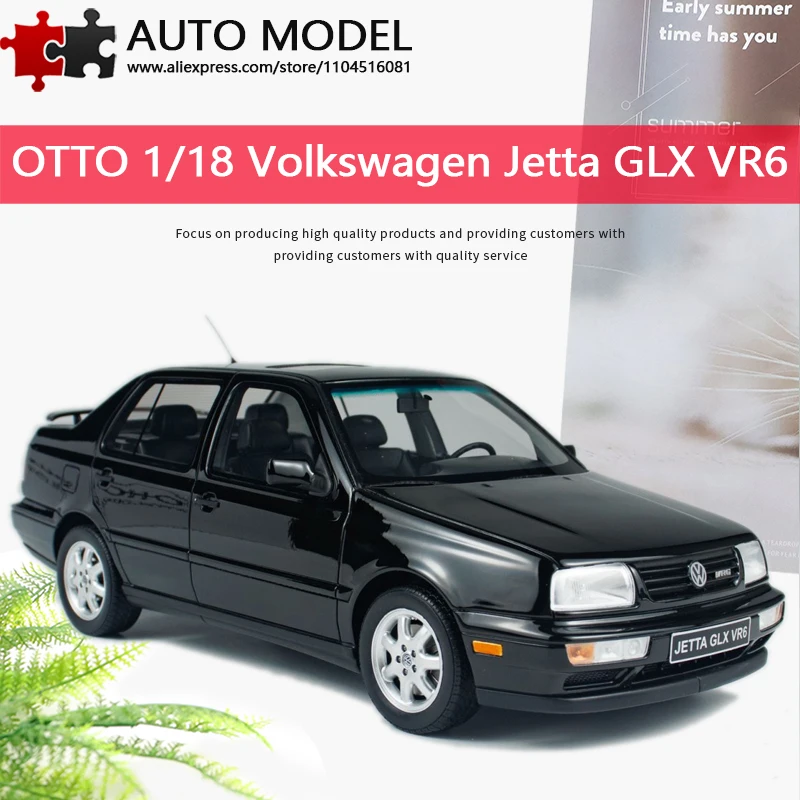 Volkswagen Jetta Glx Vr6 1997 Jetta King Simulation Resin Car Model Limited Edition Collection Otto 1:18 Die-Cast Scale Static Miniature Model Adult Toy Boy's Birthday Gift