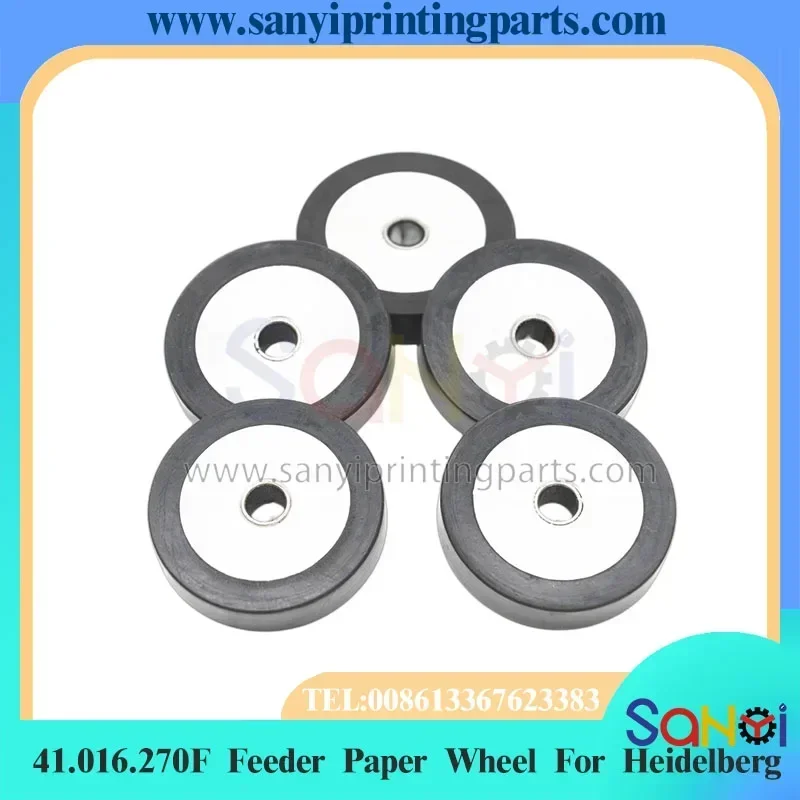 1 ชิ้น 41.016.270F Feeder กดกระดาษล้อขนาด 48x8x10 มม.สําหรับ Heidelberg SM74 SM102 CD74 CD102 PM74 XL75 เครื่อง