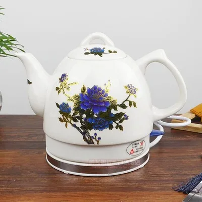 ไฟฟ้าเซรามิค Discolourable กาน้ำชากาต้มน้ำหม้อต้มน้ำร้อนอุปกรณ์กาน้ำชาไฟฟ้ากาต้มน้ำอัตโนมัติปิด