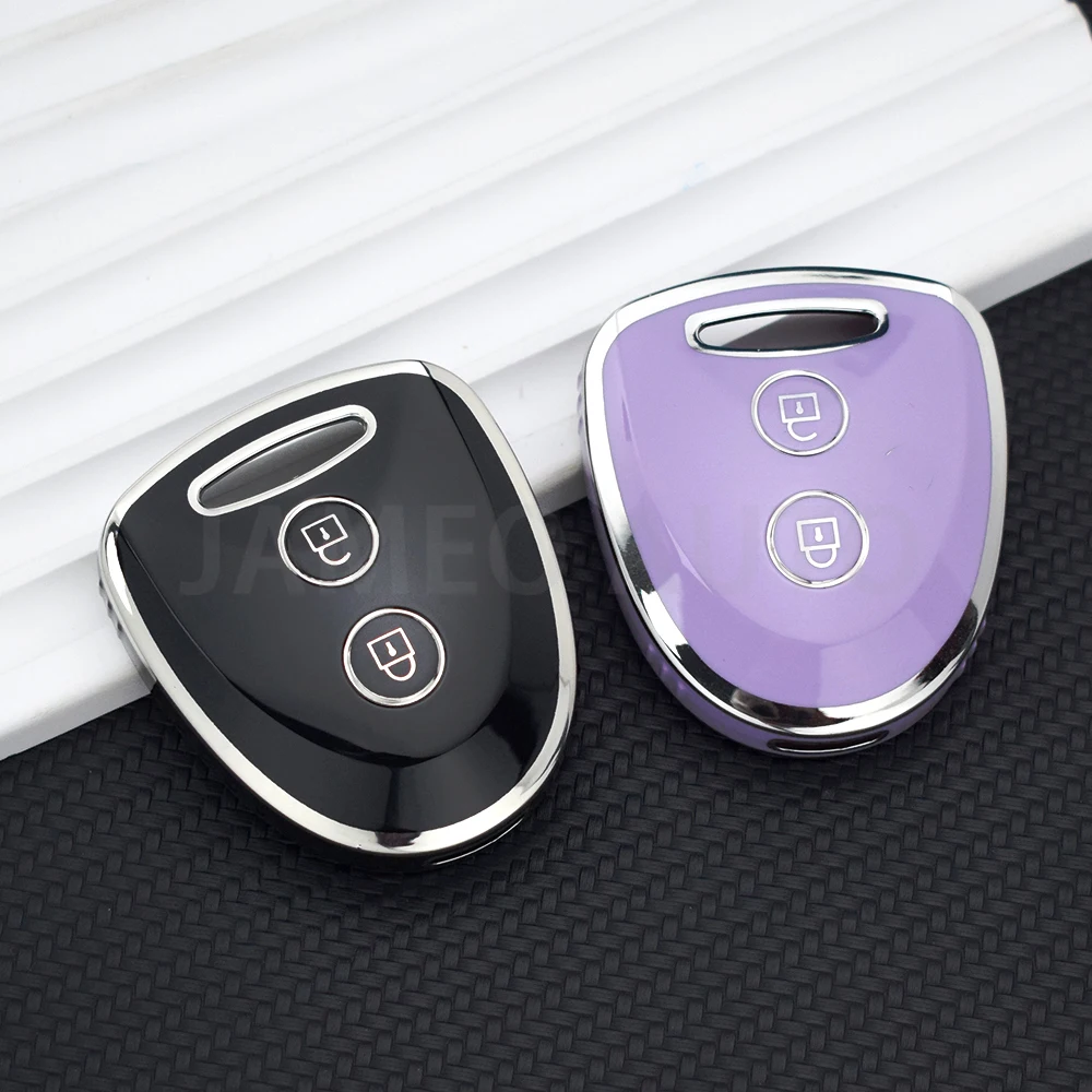 2 Buttons TPU Remote Key Cover Cap Case Shell Protect Skin For TOYOTA Grand WIGO Avanza Daihatsu Xenia PERODUA Alza Myvi Axia