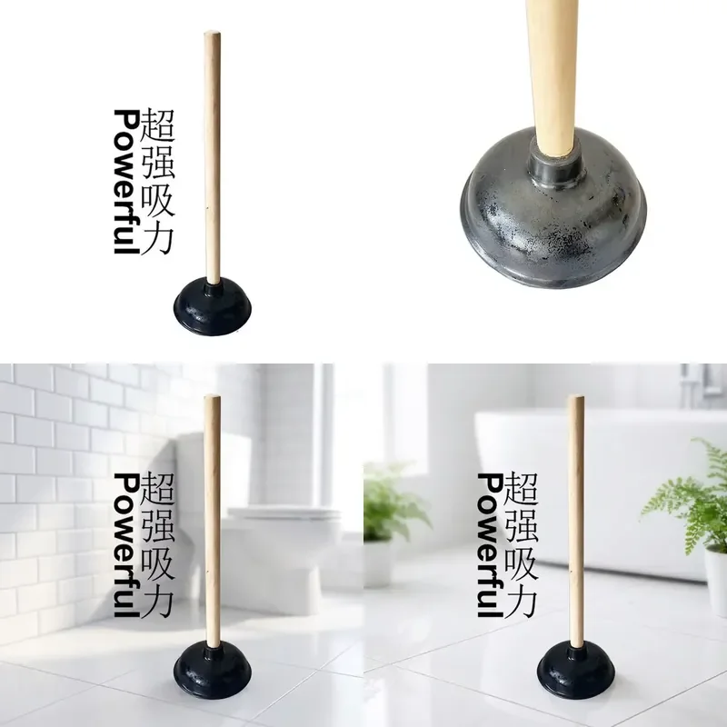 High Pressure Power Flusher for Toilet Deep Cleaning Sewer Dredger to Remove Serious Blockages in Clogged Toilets Bathroom