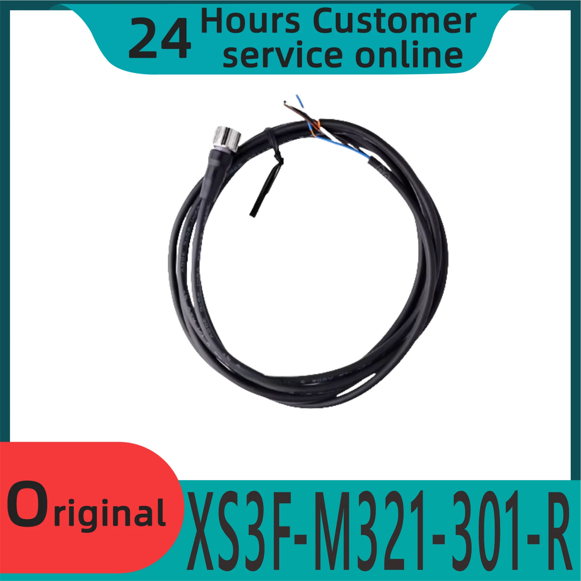 Brand New Original Connecting Cable Xs3f-m321-301-r Xs3f-m321-305-r Xs3f-m321-310-r Xs3f-m322-302-r Xs3f-m322-305-r