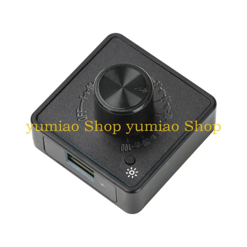 587B Cooling Fan Speed Controller With Backlit Multiple Voltages Compatibility