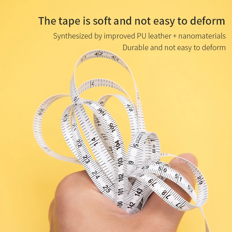 WUTA Mini Portable Retractable Ruler Tape Measure,Centimeter Inch Roll Tape Sewing Metric Tape For Body Daily Measuring Tailor