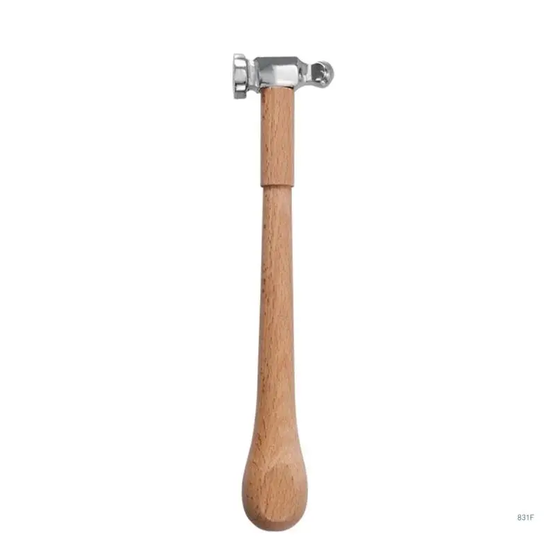 Ball Peen Hammer High Carbon Steel Metalworking Tool With Precision Balanced Wood Ball Peen Hammer Handle Grip