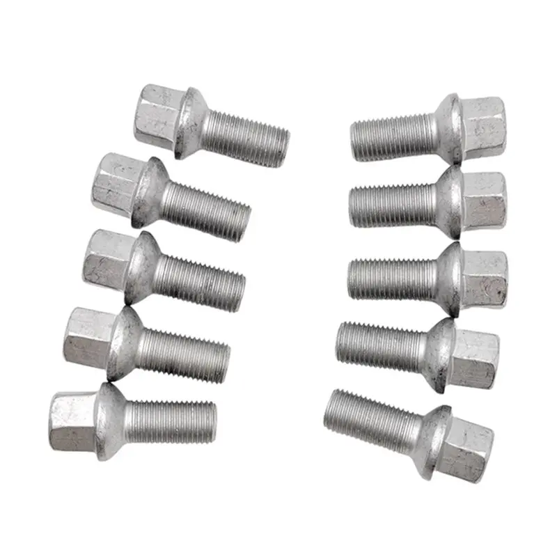

A85E-A0009904907 Wheel Bolts 10 Pcs For Mercedes Benz Models-W169 W176 W177 W245 C1178 C118 C209 X218 C218 C219 W204 W205 S204 S