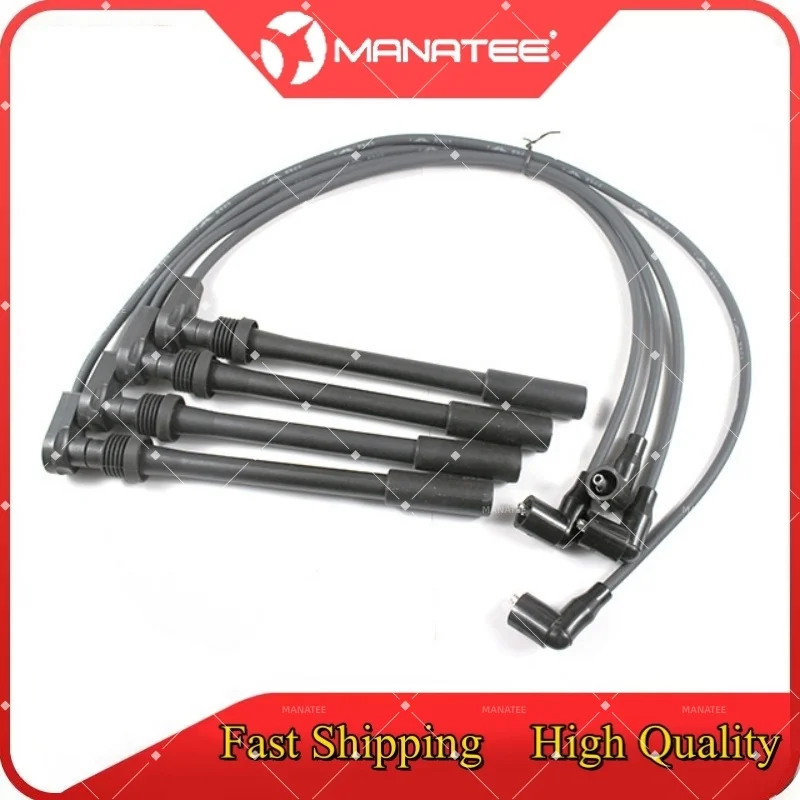 4 cables de encendido para motor de coche, cable de bujía, cable de encendido para Chery QQ6 (S21) 1.3L 2006 2007-2013, accesorios Chery de calidad
