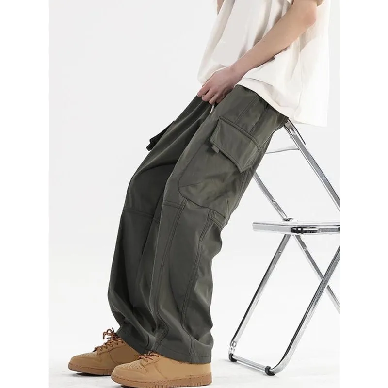 

Z6820 Мужские повседневные брюки с высокой талией, прямые брюки, нейтральный крой, другие материалы 00% Cleanfit Sle, зимняя коллекция