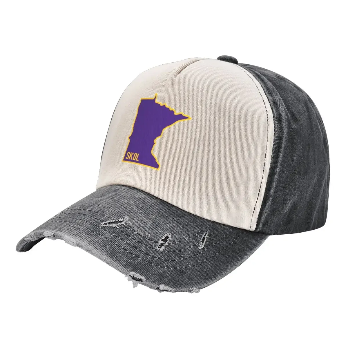 Skol MN Outline Baseball Cap Horse Hat Hat Man Luxury Hat Luxury Brand New Women's Men's