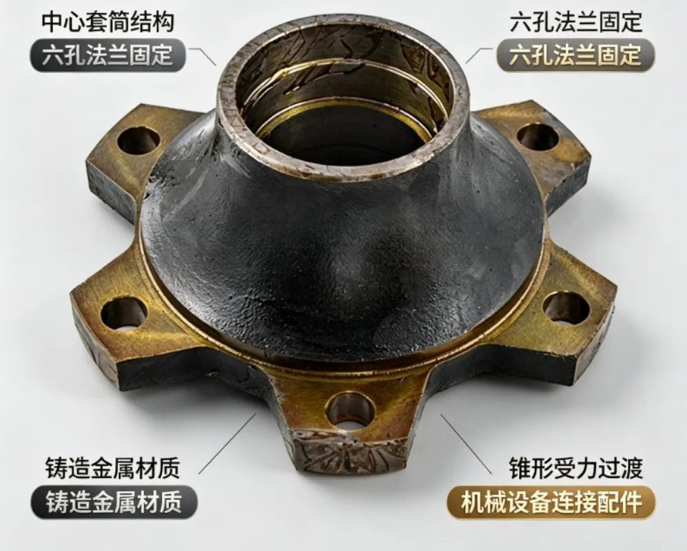 For Toyota Forklift Parts 7F/8FD 6 Hole Forklift Rear Hub 43811-20540-71