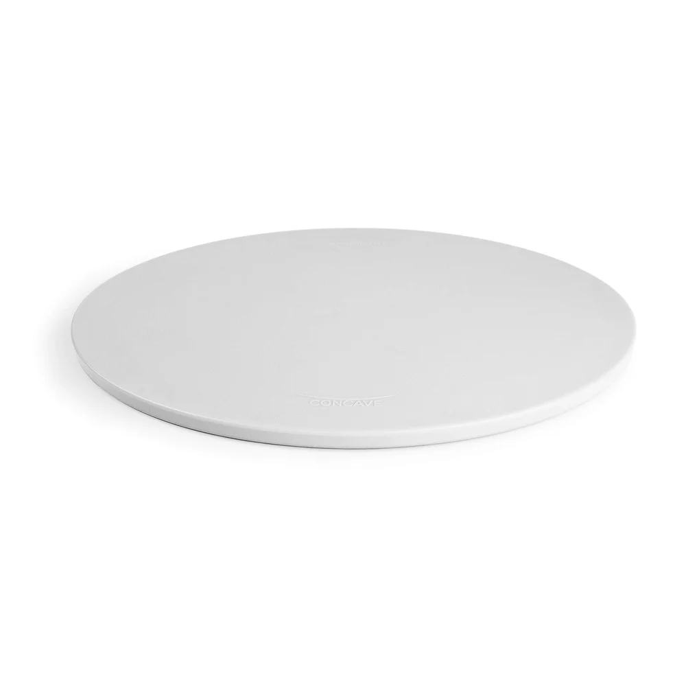 Tavola da intaglio concava in polipropilene con pinza Base antiscivolo Scanalature per succhi Ideale per tagliare carne umida Lavabile in lavastoviglie 17x13