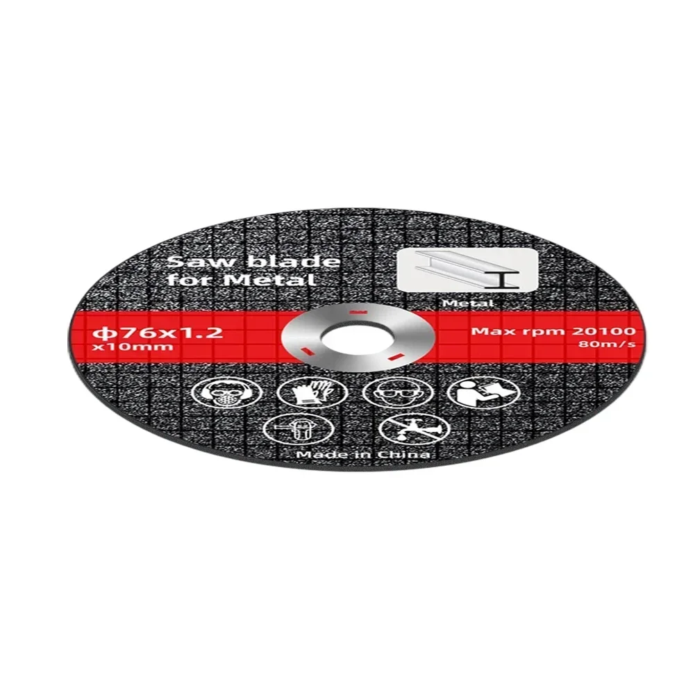 Eeatop 3-дюймовый отрезной диск из смолы, дисковая пила, шлифовальный круг по металлу, режущие вращающиеся отрезные инструменты для угловой шлифовальной машины