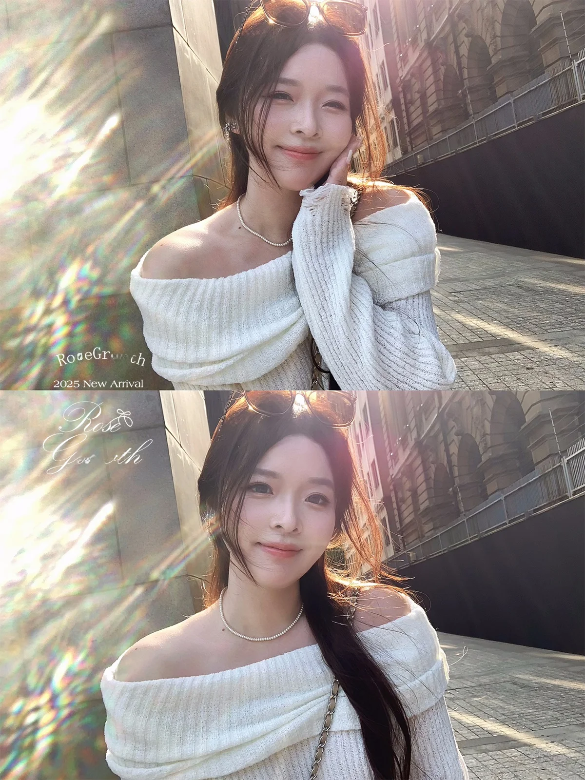 

Мягкий вязаный свитер Rosewth на одно плечо для женщин, осенне-зимний, свободного кроя, удобный, повседневный, модный, однотонный