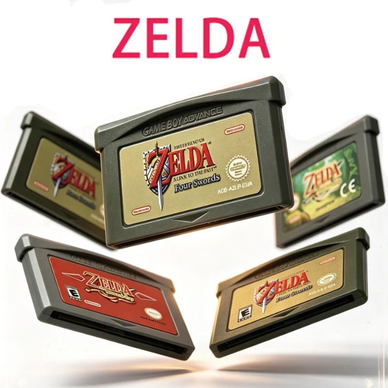Board Game Zelda - HOT 6 Styles# GBA Game Cartridge