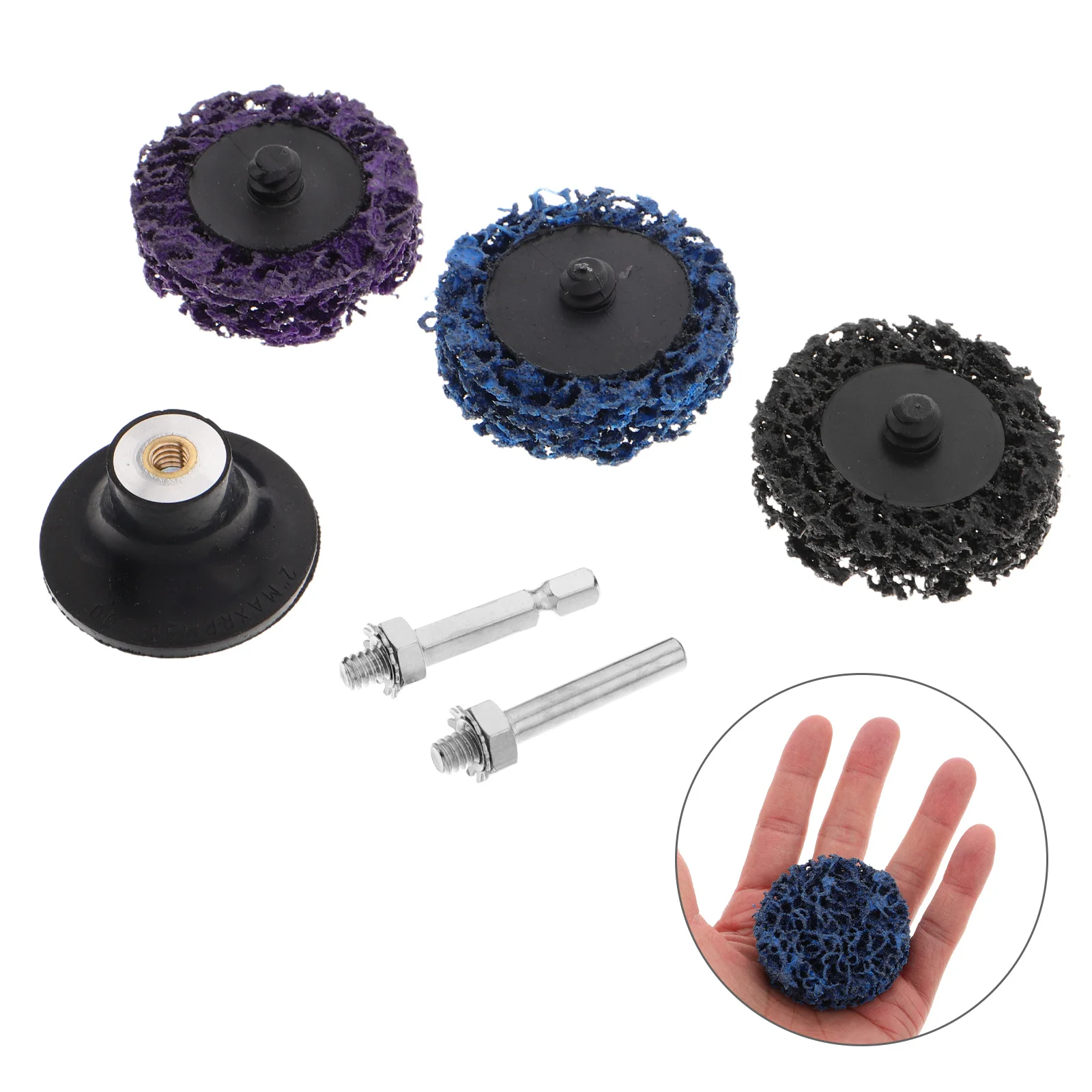 

1 set 50mm Torque Grinding Discs Sanding Set Concrete Metal Wood Ceramic Precision Grinder Pads Abrasive Discs