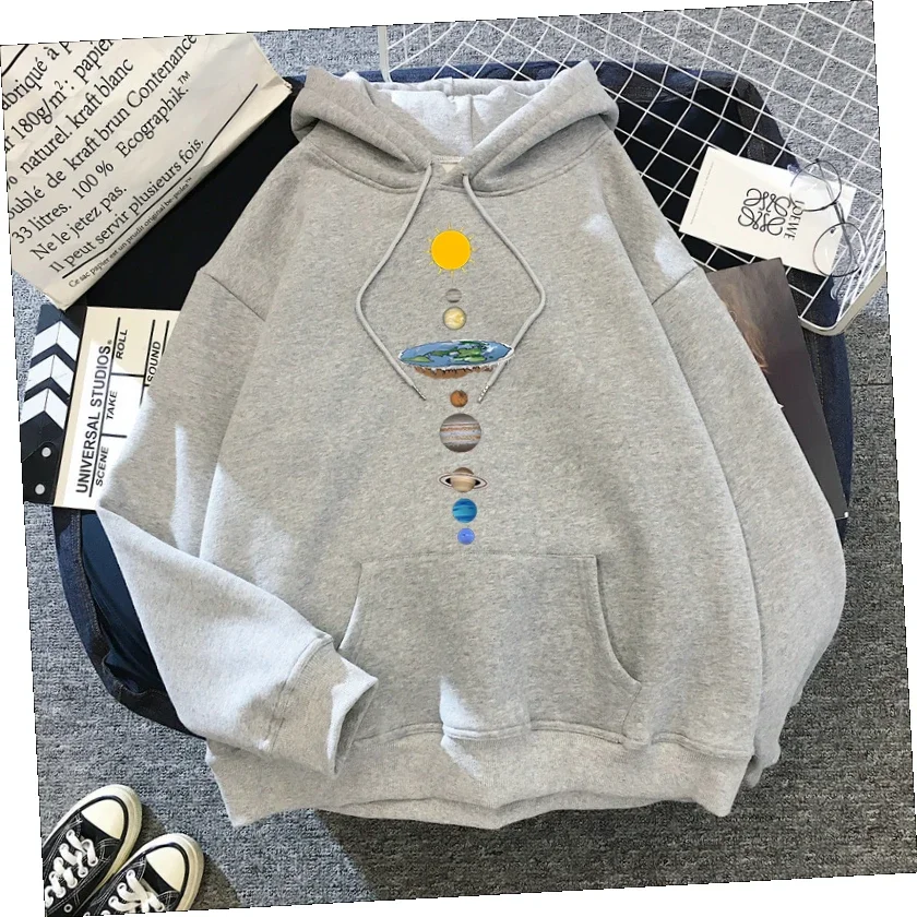 Cosmic Solar System Planets Colour Hoodies Pullovers Women Men Fashion Harajuku Sweatshirt Funny Hoody Streetwear Casual Clothes