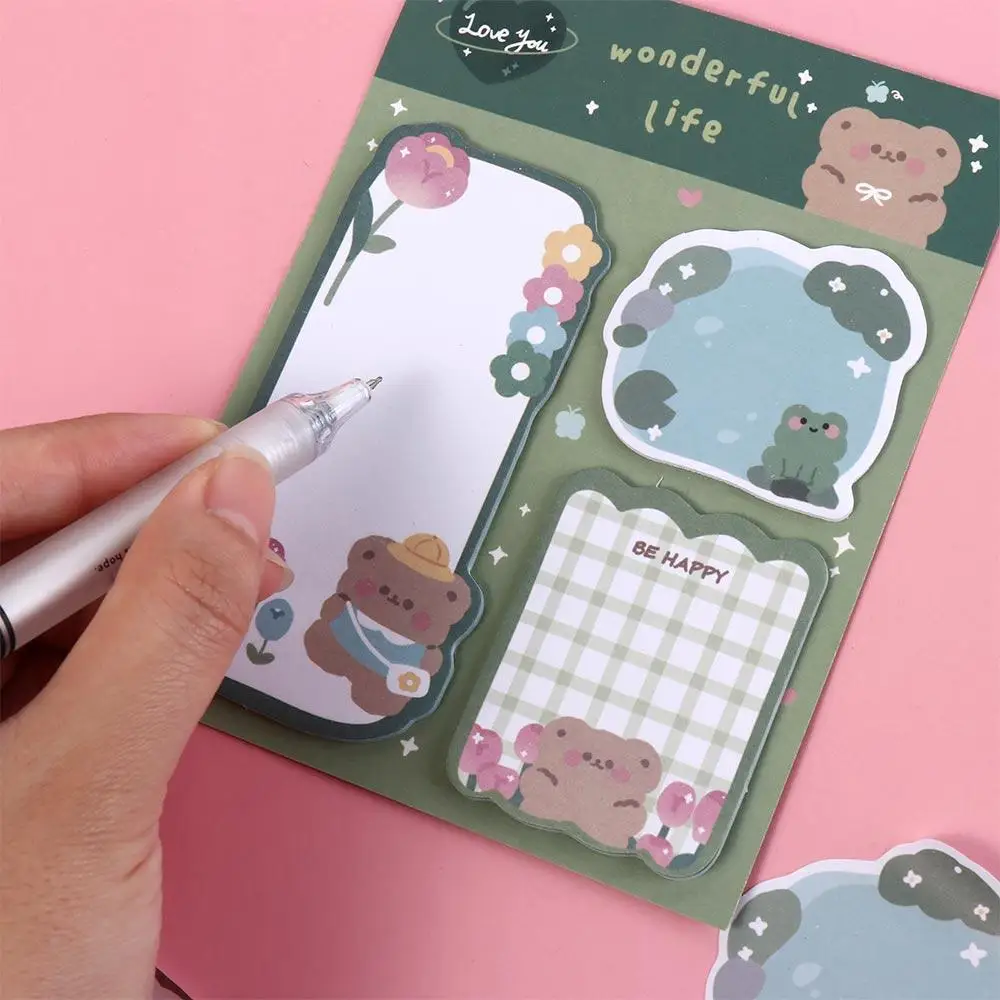 

Notebook Bear Cartoon Sticky Notes Cartoon Rabbit Bear Sticky Notes Kawaii To Do List Rabbit Sticky Notes Gift